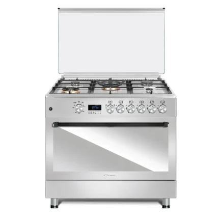 CONTI Gas Cooker – 90cm – 5 Burners – Cast Iron – CGC 962 FFC IX