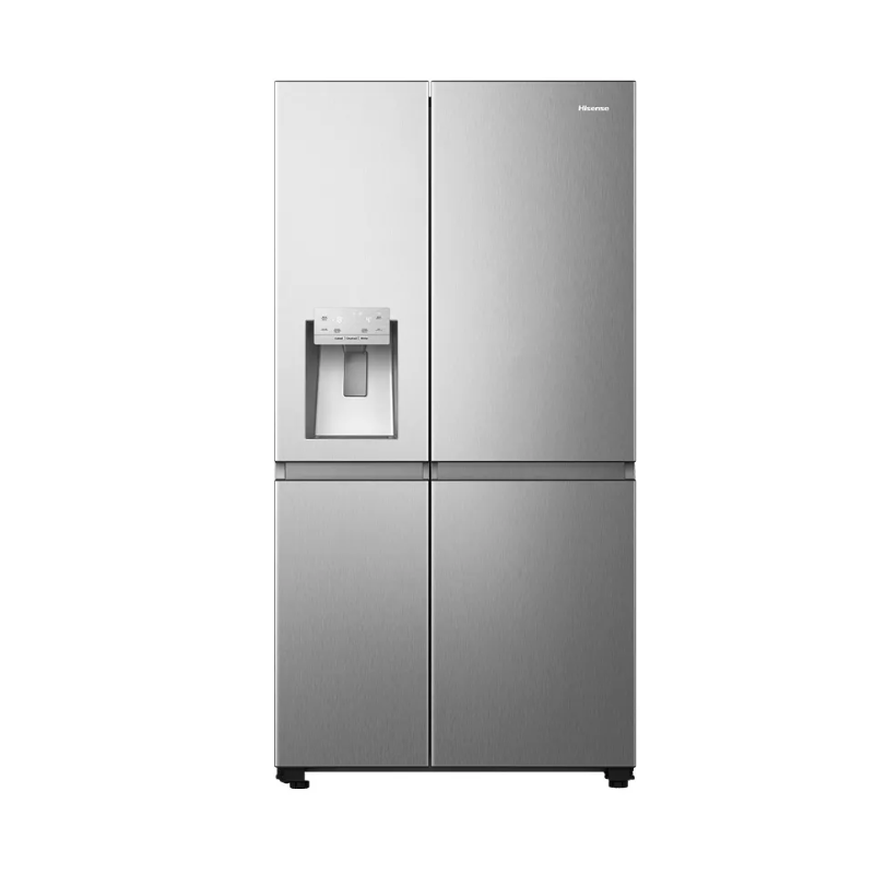 HISENSE REFRIGERATOR - 652L - SIDE BY SIDE - A+ - STAINLESS STEEL (RS869N4ASU)