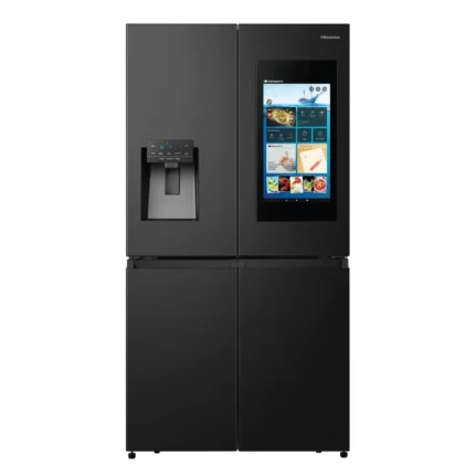 HISENSE REFRIGERATOR - 541L - 4 DOORS - WATER DISPENSER - A+ - BLACK STEEL (RQ759N4IBU1)