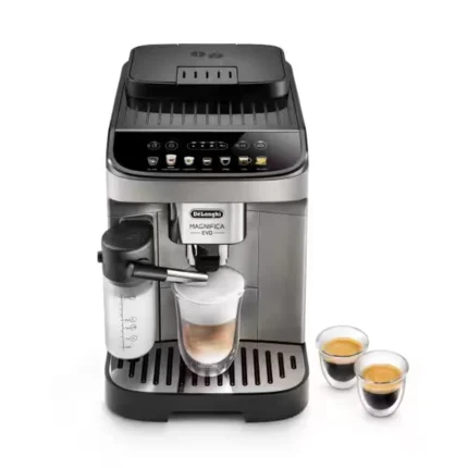 Delonghi Espresso Machine – 15-bar, 1.8L, 1450W – With Coffee Grinder, Milk Tank & Water Filter ECAM290.81.TB