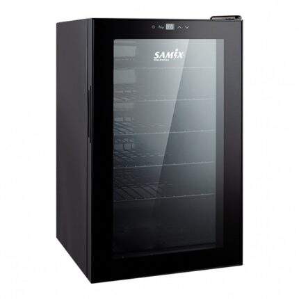 Samix Wine & Beverage Display Cooler – Model JC-95 – 41 Bottles – Glass Door – Digital Touch Control – Adjustable Temperature