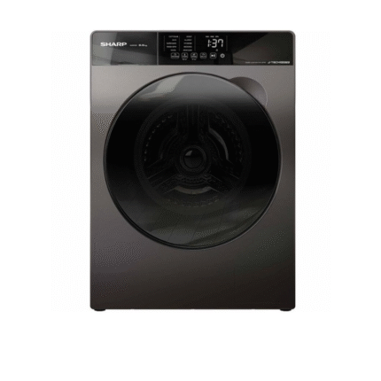 Sharp Washer Dryer 10.5+7 Kg – Dark Silver (ES-DP1054KJZ-G)