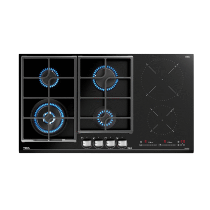 TEKA JZC 96342 BBB BK Gas & Induction Hob – 90 cm – 6 Cooking Zones – Touch Control