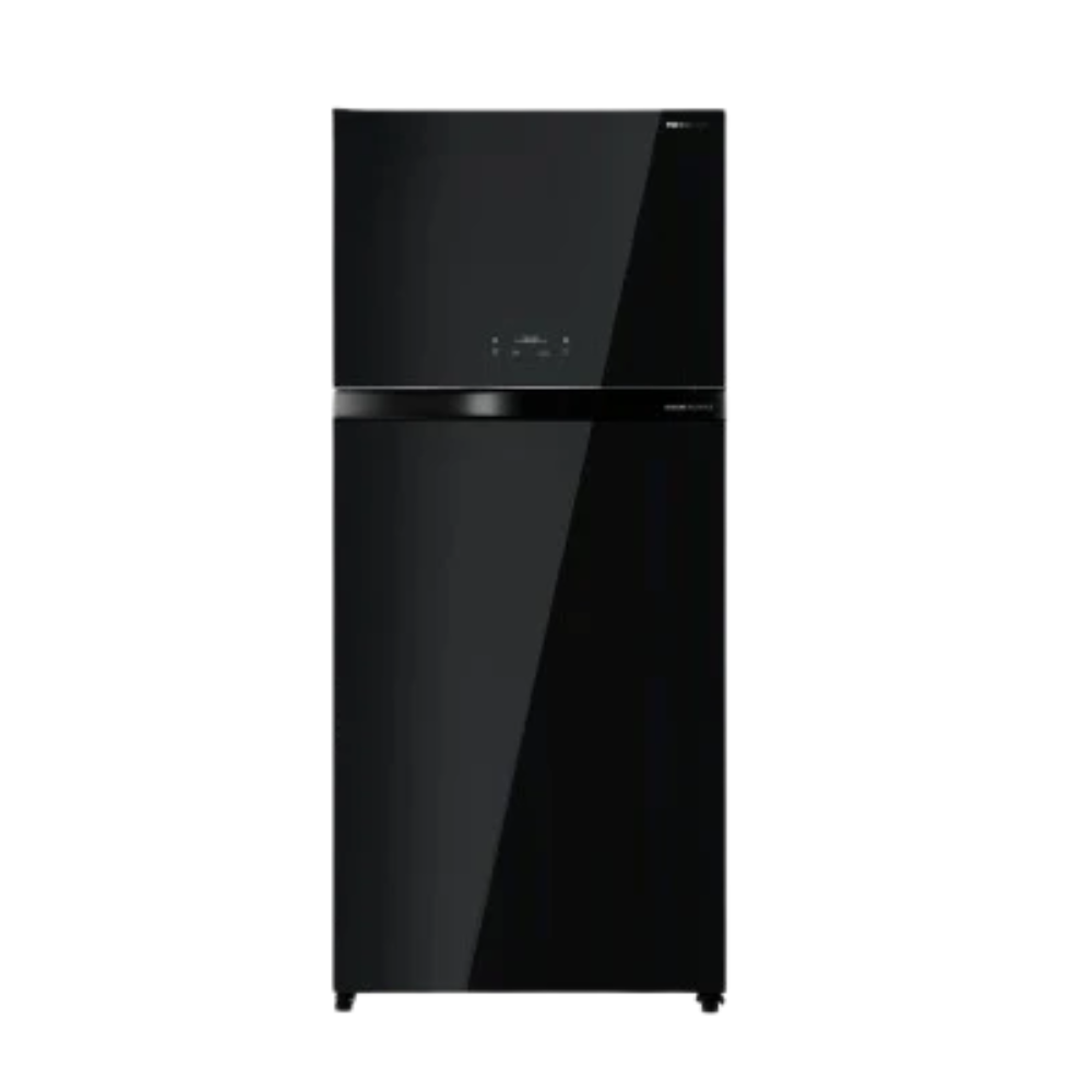 Toshiba 554 Ltr Black-Glass Refrigerator GR-RT735WE-PMF(XK)