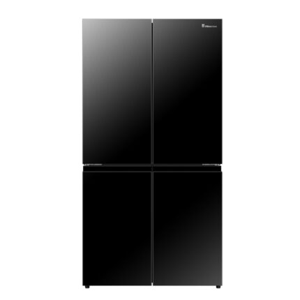 Hisense 583L 4-Door Refrigerator – No Frost – Inverter – RQ5G728NAB – Black Stainless Steel – A+