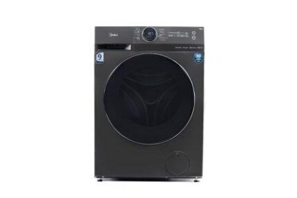 Midea washing machine 9KG 1400RPM silver inverter smart control